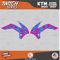 thumbnail image 4 of Kalair GFX Graphics Kit for Ktm SX85 SX105 (2013-2014) Twitch Series, 4 of 5