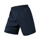thumbnail image 2 of pstuiky Pantalones cortos de entrenamiento para hombre, Pantalones cortos cargo elásticos para hombre, informales, con cordón ajustable, clásicos, de verano, con múltiples bolsillos, 2 of 3