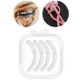 thumbnail image 6 of 4Pcs Eyelash Curler Refills Long Last Rubber Comfortable Cosmetic Accessory clear, 6 of 8