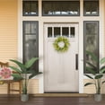 thumbnail image 3 of Puleo International 24" Artificial Daisy Floral Spring Door Wreath, Multicolor, 3 of 3