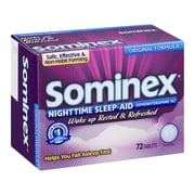 Sominex Original Formula Tablets, 72 ea