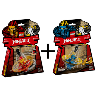 LEGO Ninjago Elemental Spinjitzu Slam - Kai vs. Samurai 70684