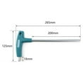 thumbnail image 1 of 8mm Allen Hex Key T Shaped Wrench Inner Six Angle Screwdriver, 1 of 7