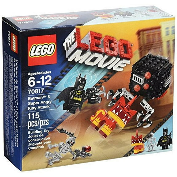 LEGO Movie Batman and Super Angry Kitty Attack