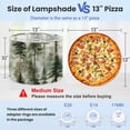 thumbnail image 2 of Lampshades 2 Pack Misty Forest Tall Pine Trees Watercolor Style 13"x13"x10" Light Shade for Table Lamps Floor Lamp Shades Lampshade Replacement Easy Assembly, 2 of 8