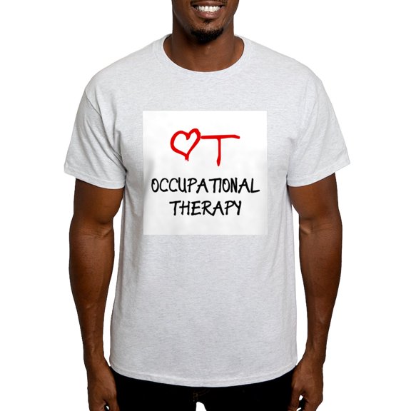 CafePress - Occupational Therapy Heart T Shirt - Men's Classic Graphic T-Shirt