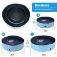 thumbnail image 5 of OWNPETS Foldable Pet Pool, Portable Dog Swimming Bathing Pool, Non-Slip Multi-Purpose Kiddie Pool Bathtub for Kids, Dogs, Cats, Pigs & More Pets, 5 of 9