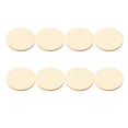 thumbnail image 2 of 50 Pcs Pièces en Bois Naturel Tranches Rondes Disques en Bois Non Finis pour Centres de Table Bricolage Ornements, 2 of 8