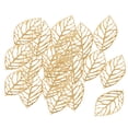 thumbnail image 2 of 30 Piezas de Accesorios de Joyería de Boda Sunnimix Hoja Halzgos Colgantes de dijes de joyería oro, 2 of 8