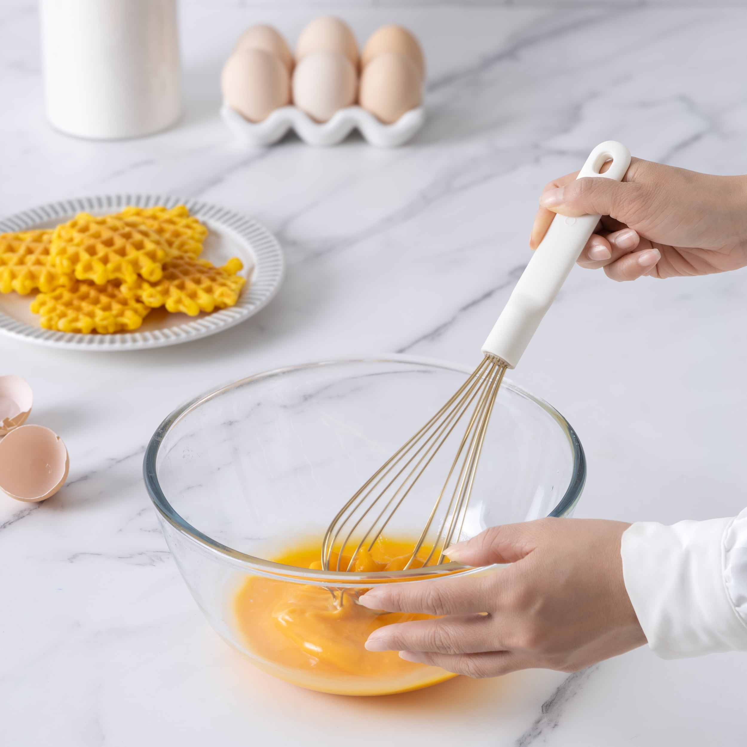 Cook with Color Wire Hand Whisk for Cooking – Durable, Rust