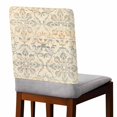 thumbnail image 2 of Abstract Geometric Chair Covers Set of 8 Floral Yellow Bohemia Style Chair Back Covers Stretch Removable Washable Slipcovers Protector for Dining Room Kitchen Party Decor, 2 of 5