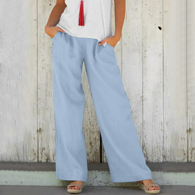 Bootcut hotsell linen trousers