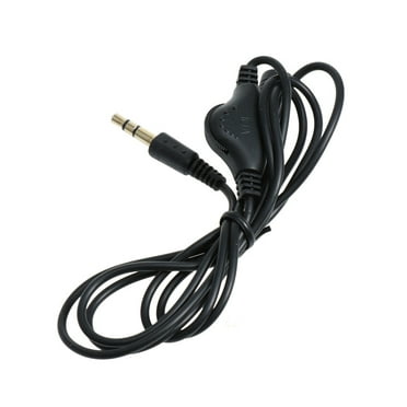 FOXNOVO 1M 3.5mm Male to Female Stereo Headphone Audio Extension Cable Cord with Volume Control (Black)
