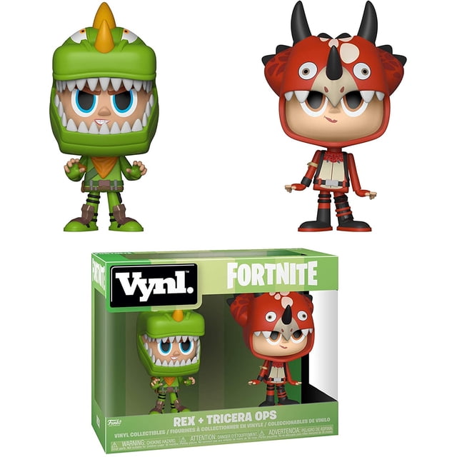 Funko Vynl Fortnite Juguete Rex & Tricera Ops Multicolor Funko