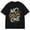 Black A, variant on Men's Black Short Sleeve Crew Neck T-Shirt, Live for Today Mountain Graphic Tee for Summer Casual Wear