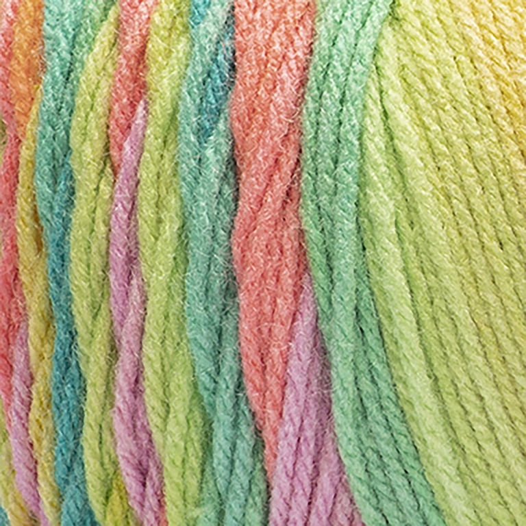 Red Heart Super Saver Jumbo Yarn, Retro Stripes 2-Pack photo 2