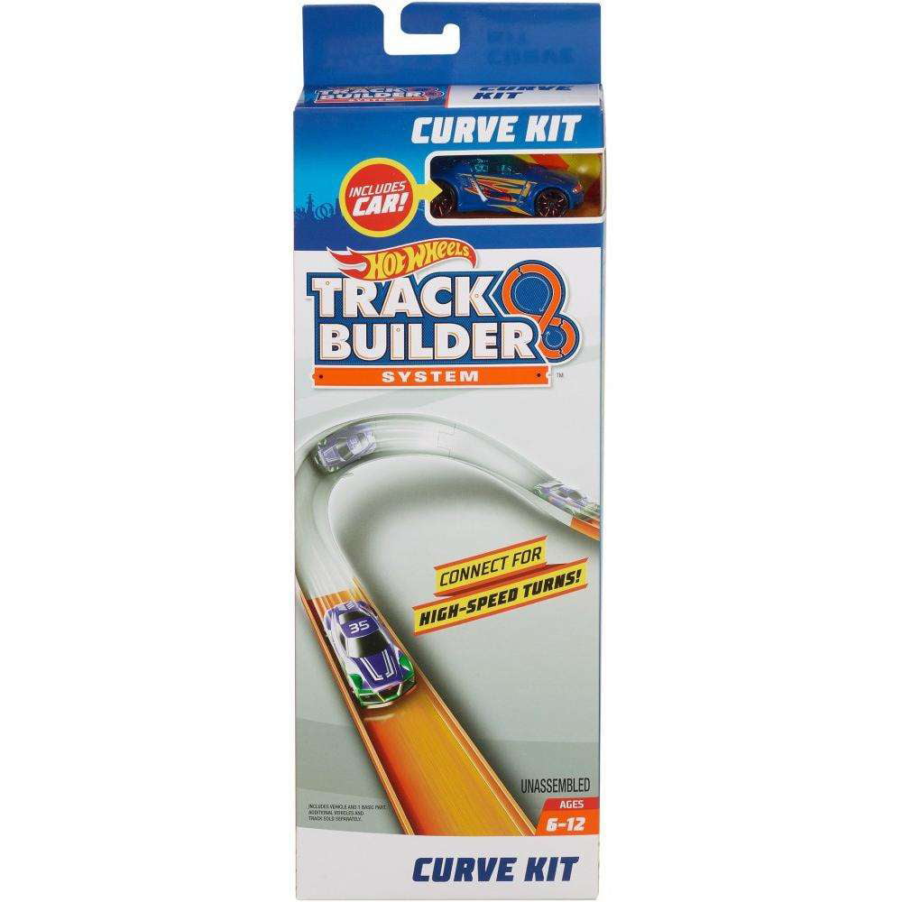 hot wheels track builder curve pack