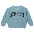 thumbnail image 1 of Girls Sweaters Hand Embroidered Pure Knit Sweater for Girls Delicate Floral Design Soft Comfortable Toddler Kids Top, 1 of 4