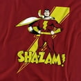 thumbnail image 2 of DC Shazam! Unisex Adult T Shirt, Cardinal, 2X-Large, 2 of 6