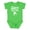 Apple Green, variant on Future Track Star Boys Sports Hurdles Boys or Girls Baby Bodysuit