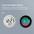 thumbnail image 3 of ziyahi Digital Carabiner Clip Watches Hook Clock Luminous Multi-function Fob Nurse Watch Compasses Week Clocks Hospital Yellow, 3 of 9