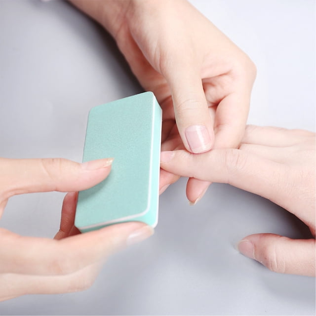 Manicure Nail File Two Piece Set Nail Polish Strip Strip Manicure Nail File Set Reusable Rough Nail File