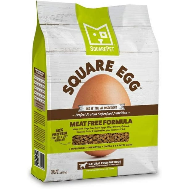 square egg dry dog food, gentle kibble sturcture, whey proten, amino