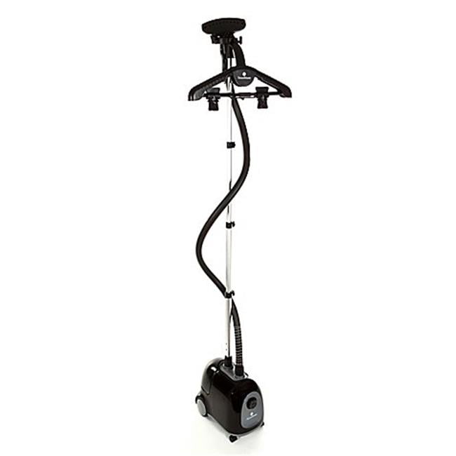 SAG-12 Professional Garment Steamer 1500W 1.5L Big Water Tank Great for Delicate and Thick Garments Fabric Brush and Holding Clips Steam and Go Includes Pant Press
