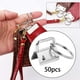 thumbnail image 3 of Accesorios para llavero BLESIY 50 piezas de metal ligero y resistente, 3 of 8