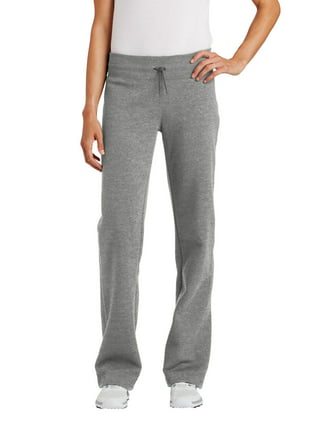 TEK GEAR On the Go Knit Bungee Hem Pants Gray Active Sweatpants