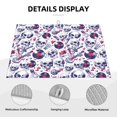 thumbnail image 3 of Vsdgher music Skull record mike Print Dish Drying Mat Super Absorbent Drying Mat Large Dish Drying Mats for Kitchen Counter Kitchen Drying Mat 24" x 18", 3 of 7