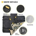 thumbnail image 5 of Pzuqiu Cow Print Bench Dog Car Seat Cover for Back Seat Collapsible Scratchproof Dogs Hammock with Hanging Car Garbage Can Holder Dog Bandana Universal Fit SUV,Sedan,Truck, 5 of 6