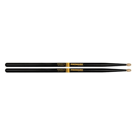 R7AAG Rebound 7A Active Grip Acorn Wood Tip, Hickory is the most popular wood choice for drumsticks due to its resilience, responsiveness, durability, and classic.., By Promark Ship from
