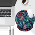 thumbnail image 5 of Floral Mouse Pad With Wrist Guard Stand Rubber Sole Slow Rebound Memory Wrist Guard Mouse Pad Wrist, 5 of 5