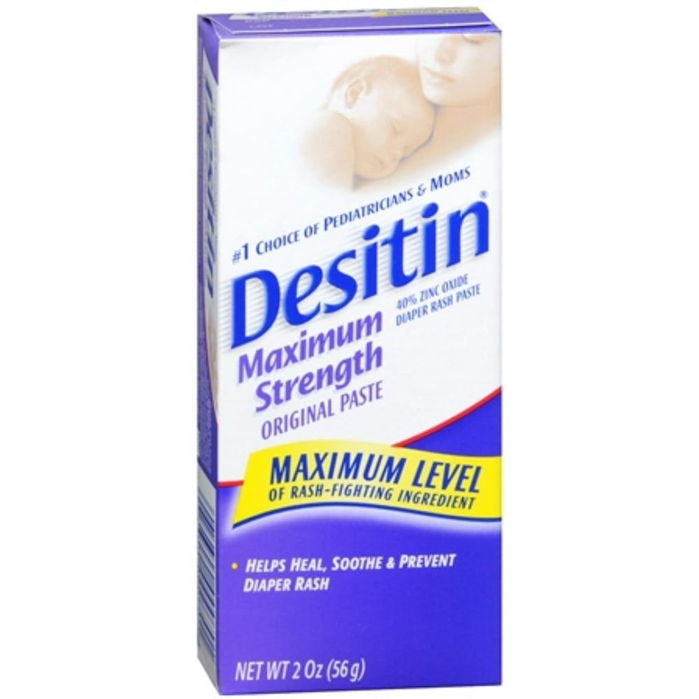 DESITIN Maximum Strength Original Paste 2 oz (Pack of 2)