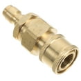 thumbnail image 4 of Miangastore 1 Pair Pressure Washer Adapter Set Brass External Male and Female Quick Connector Kit Pressure Washer External Female and Male Thread Fitting, 4 of 8