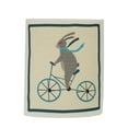 thumbnail image 1 of Kitchen Cleaning Cloth Bowls Washing Towel Dishes Wash Rag Kitchens Tools Household Absorbent Dish Cloths with Lovely Patterns Riding rabbit, 1 of 7