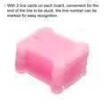 thumbnail image 4 of Uxcell Plastic Floss Bobbin Sewing Thread Card Board, Pink 200 Pack, 4 of 5
