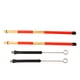 thumbnail image 5 of Cepillo de tambor Juego de palos de bambú Mango suave Accesorios para instrumentos de percusión fáciles de tocar, 5 of 12