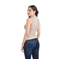 thumbnail image 3 of Blusa sin mangas con cuello alto /Juvenil, 0238 (Beige) beige CH, 3 of 4