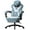 Blue2, variant on GOOSEA Gaming Chair with Footrest and Lumbar Massage, High Back Ergonomic Computer Desk Chair, Big and Tall Office Chair with Retractable Footrest, 300lbs, Green