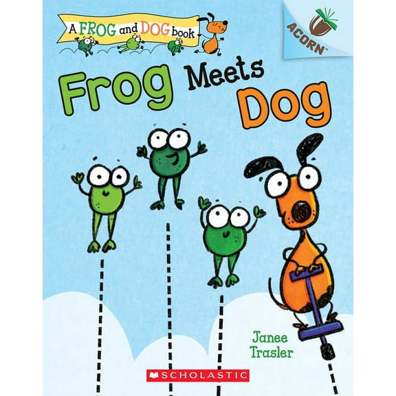Frog and Dog Frog Meets Dog: An Acorn Book (a Frog and Dog Book #1): Volume 1, (Paperback)