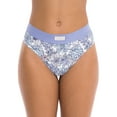 thumbnail image 4 of Kindly Yours Women’s Sustainable Cotton Thong Underwear, 3-Pack, Sizes XS to XXXL, 4 of 5