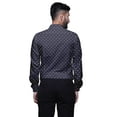 thumbnail image 4 of BESTMAN Printed Cotton Shirt With Pockets Spread Collar Button Down Formal Shirt, 4 of 5