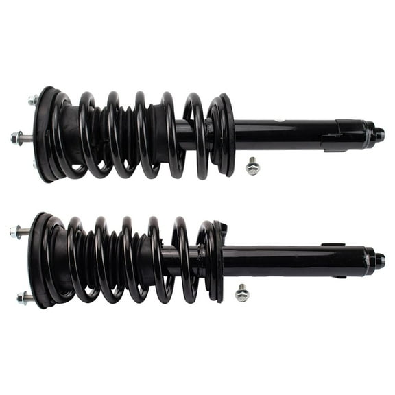 TRQ Front Strut & Coil Spring Assembly Set Driver & Passenger Sides Fits Select 06 Lexus GS300 07-11 GS350
