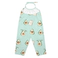 thumbnail image 5 of Sinhoon Baby Girl Sleeveless Backless Strap Print Romper Jumpsuit Playsuit, 5 of 6