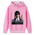 thumbnail image 4 of 2024 CALIENTE 2024 Niños Miércoles Ropa de la Familia Addams Sudaderas con capucha para niños Manga larga Otoño Niños pequeños Niñas Sudaderas lindas, 4 of 4