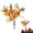 D, variant on Fall Faux Shrub for Outdoor, UV Resistant Mum Flowers Topiary Balls with Ground Spike,Fall Fake Bushes Tree for Porch Garden Pathway Autumn Decor Style A