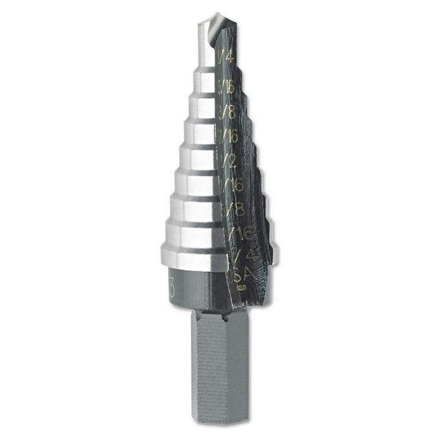 Broca escalonada IRWIN Unibit #3 1/4 a 3/4 con vástago de 3/8