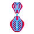 Razor Ripstik Brights Caster Board Red/Blue 2 Wheel Skateboard